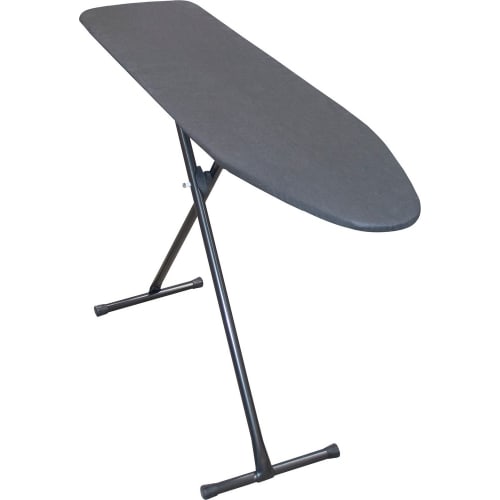 Basic Ironing Board, 53"x13.5", 1.10” T Leg, Charcoal Cover